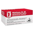 DICLOFENAC AL 25 25MG 100 tablet