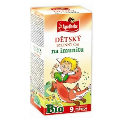 APOTHEKE Dětský čaj na imunitu BIO 20x1,5 g
