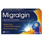 MIGRALGIN 250mg 20 tablet I