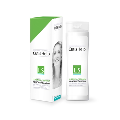CutisHelp konopný šampon lupénka 200 ml