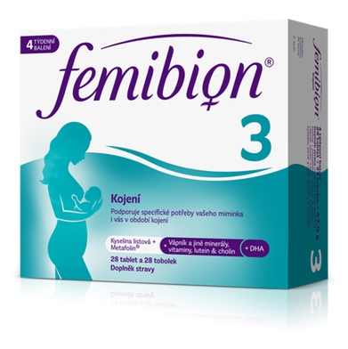 Femibion 3 Kojení 28 tablet + 28 kapslí 56 tablet