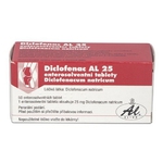 DICLOFENAC AL 25 25 mg 50 tablet