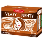 TEREZIA Vlasy & nehty 60 kapslí