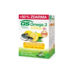 GS Omega 3 Citrus s vit.D 150 kapslí