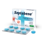 SEPTABENE 3 mg/1mg pastilky 16x3mg/1mg pastilky