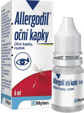 ALLERGODIL Oční kapky 0,5 mg 6 ml