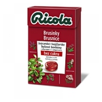 RICOLA Brusinky - Cranberry 40g bez cukru