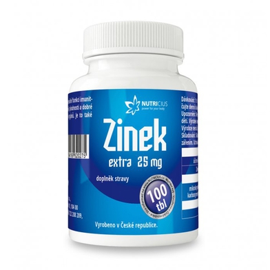 Nutricius Zinek extra 25mg 30 tablet