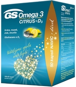 GS Omega 3 Cit.s vit.D 150 kapslí dárek 2020
