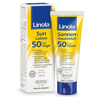 LINOLA Sun Lotion SPF 50 100 ml