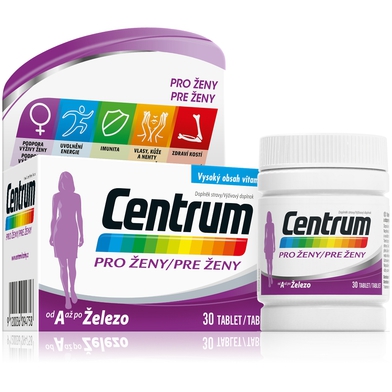 CENTRUM Multivitamin pro ženy 30 tablet